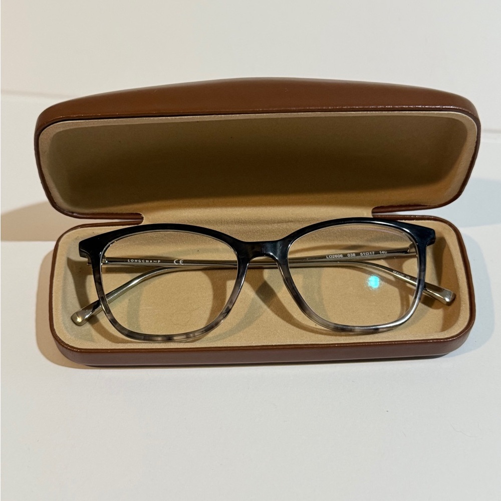 Longchamp Brown and Gold Eyewear - Picture 4 of 9